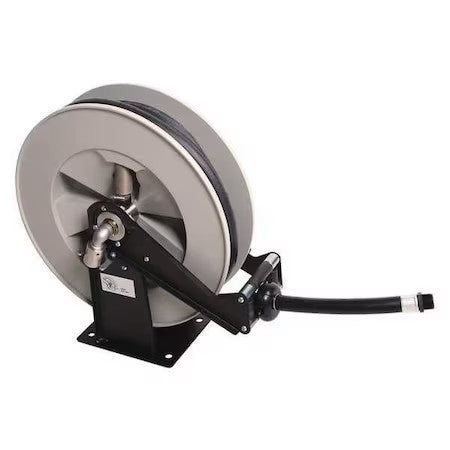 Liquidynamics 43002Def-25 Spring Return Hose Reel, 3/4 In Hose Diameter, 25 Ft
