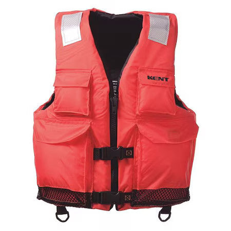 Kent Safety 150200-200-080-23 Life Vest,Elite Dual-Sized,2Xl/4Xl