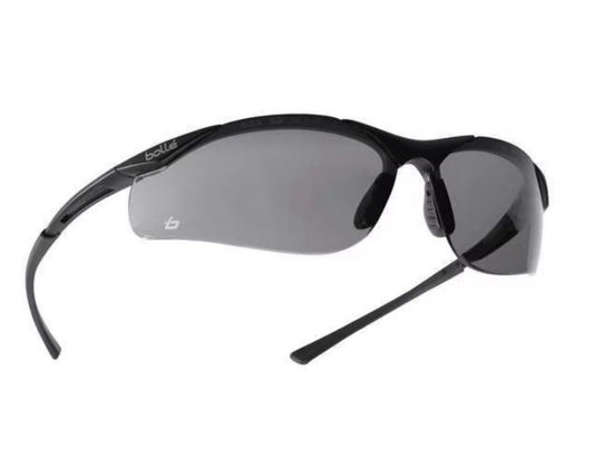 2 Pair Bolle 40045 Contour Glasses - Dark Gunmetal Frame - Smoke Anti-Fog Lens