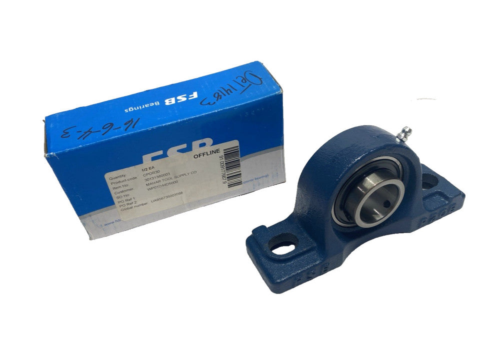FSB Bearing UCP206 Pillow Block Bearing 30mm Shaft Bore 42.9mm Mounting Height