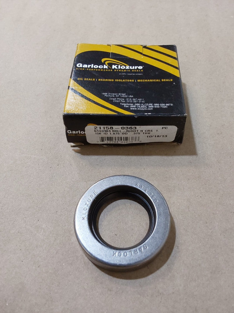 Garlock Klozure 21158-0363 Oil Seal