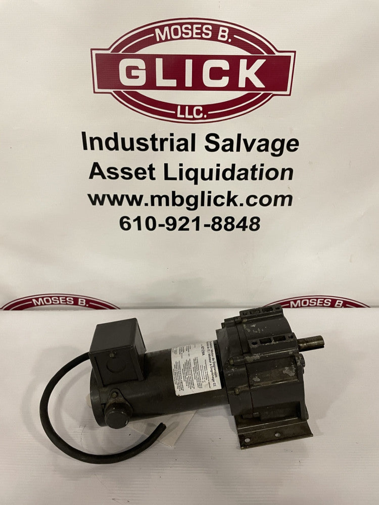 Dayton 4Z129A 90V DC Gearmotor 1/8HP 54RPM 34:1