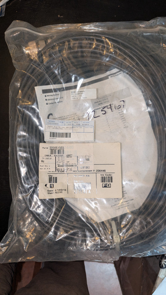Sick Stegmann Encoder Cable 100' 6-412673-0100 / 7102440 NEW