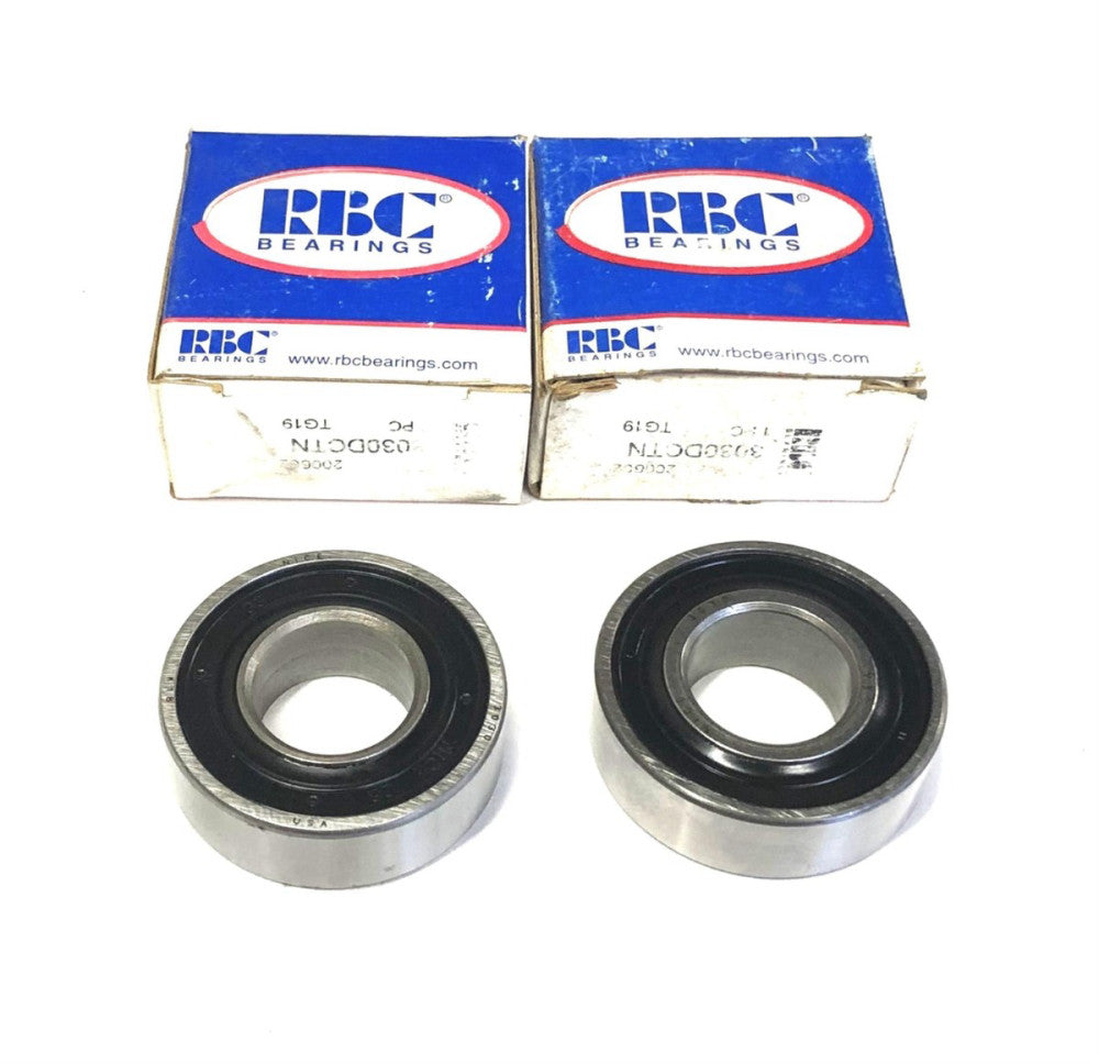 RBC Double Sealed Ball Bearing 3030DCTN [Lot of 2] NOS