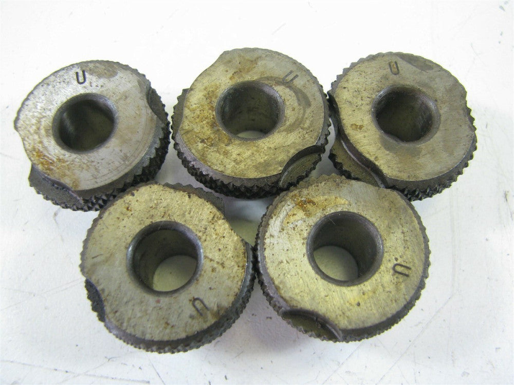 (SF48-6) U x 3/4 x 3/8" Slip Fixed Renewable Drill Bushings NEW - Lot of 5 