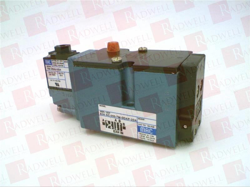 MAC VALVES INC 82A-AC-000-TM-DDAP-2DA / 82AAC000TMDDAP2DA (BRAND NEW)