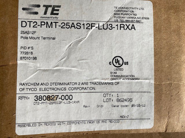 380827-000 - Commscope - DT2-PMT-25AS12F-LU3-1RXA