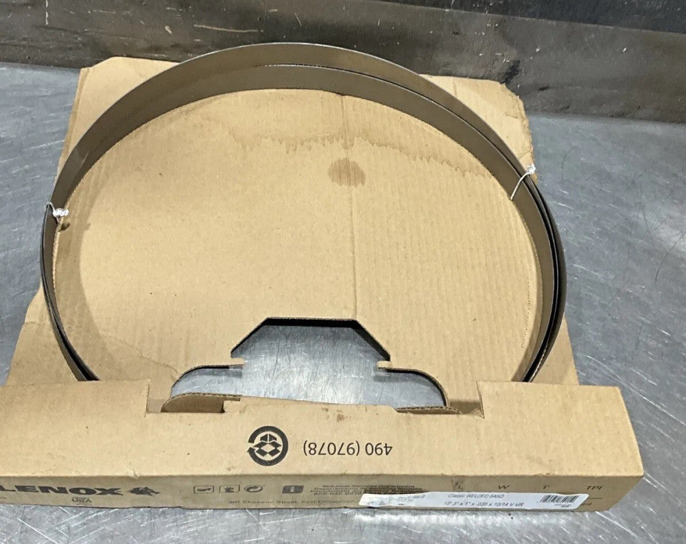 Lenox Classic Welded Band 85415CLB123735  12’3”x1”x.035x10/14 V VR Nos Surplus