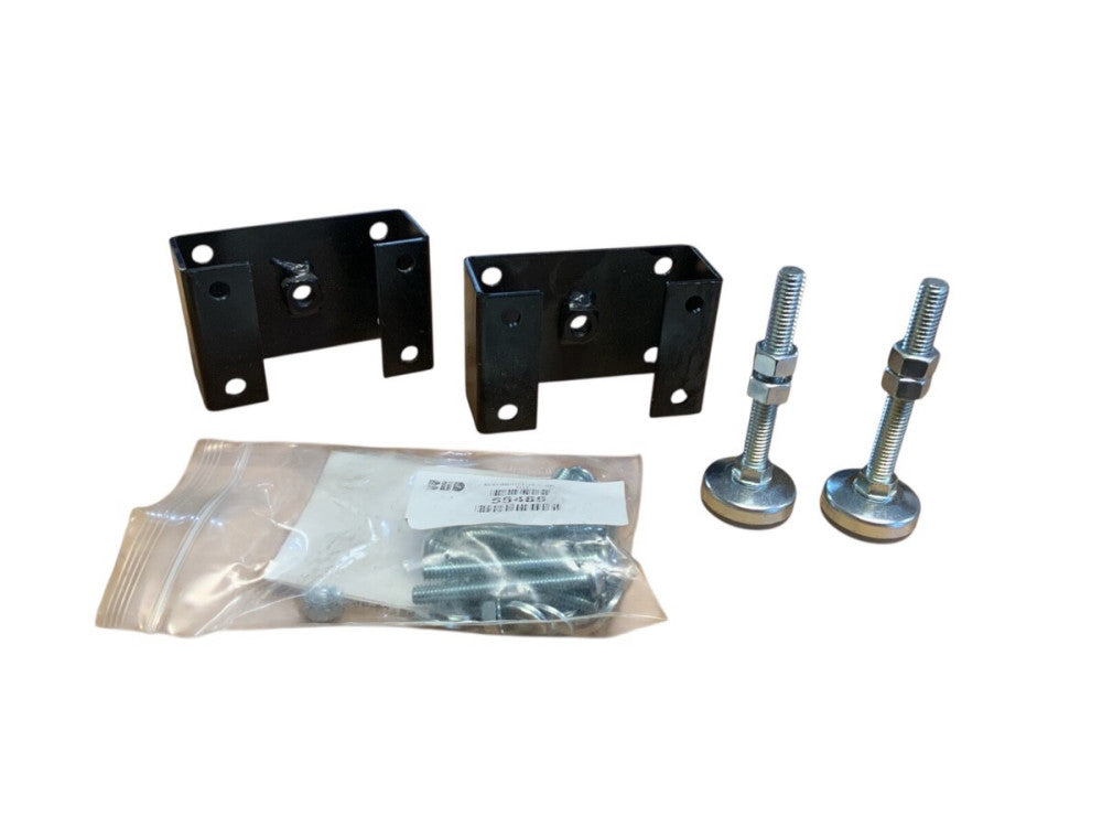 1PC BUD INDUSTRIES INC RL-7770 Leveler Kit, (2) Levelers and Mounting Brackets,