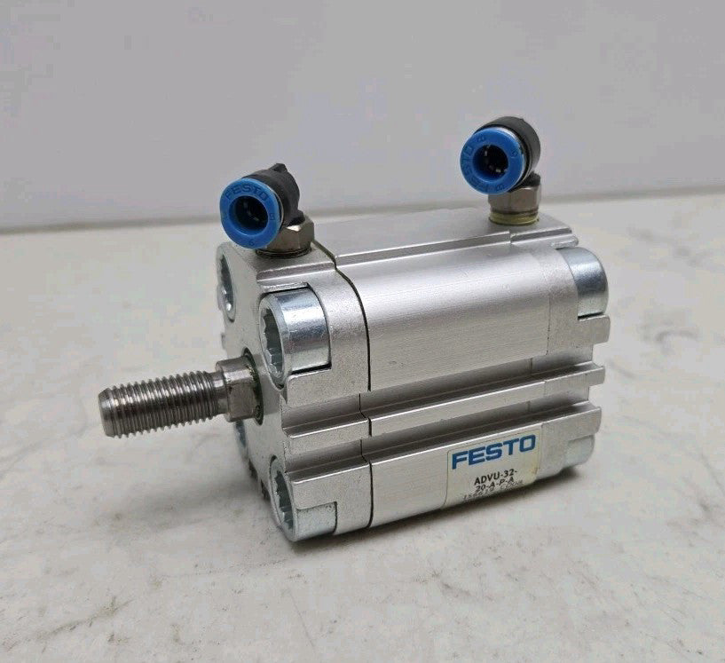 Festo ADVU-32-20-A-P-A Double Acting Pneumatic Cylinder 20mm Stroke 32mm Piston