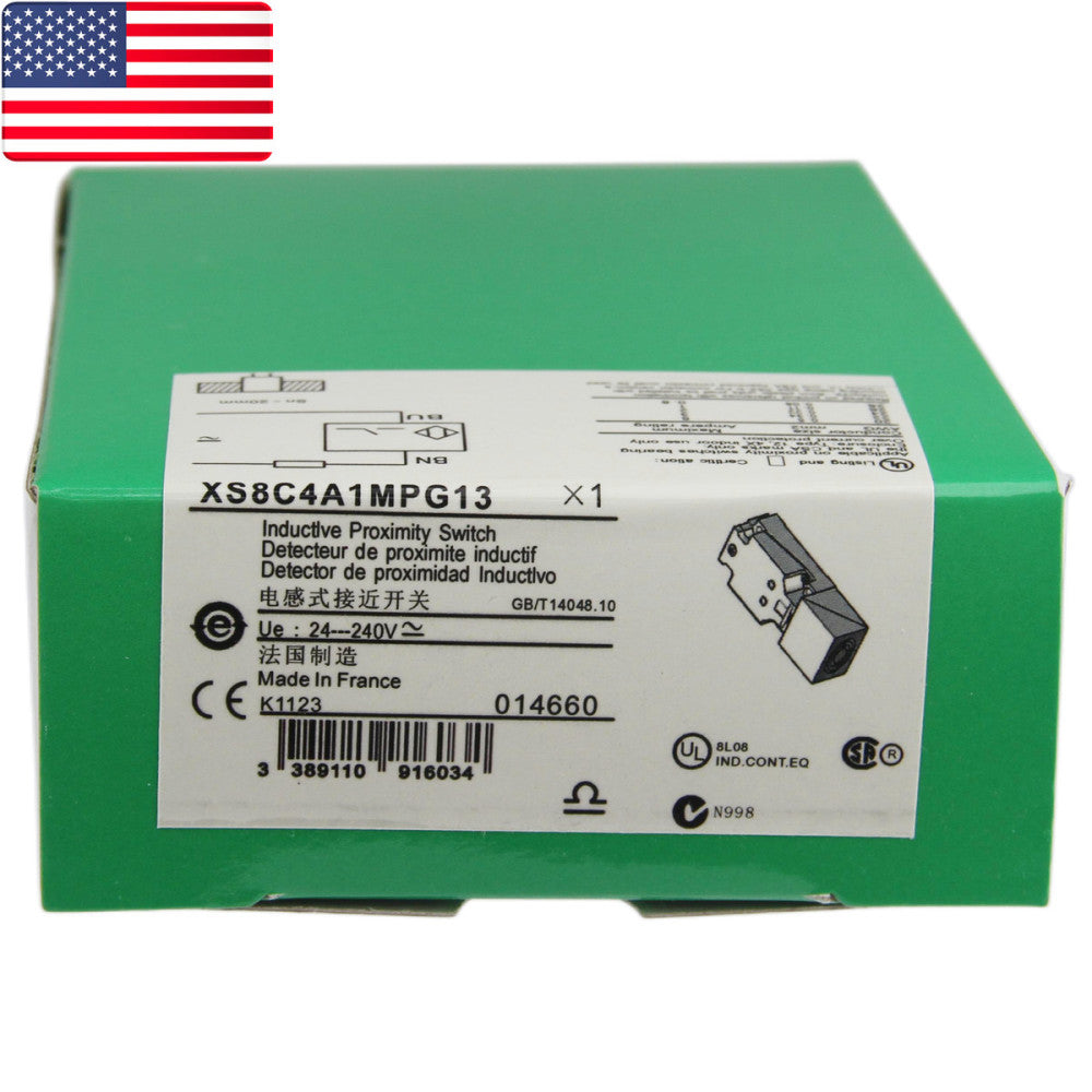 New XS8C4A1MPG13 For XS8-C4A1MPG13 20-240VAC/DC Proximity Sensor - US Stock