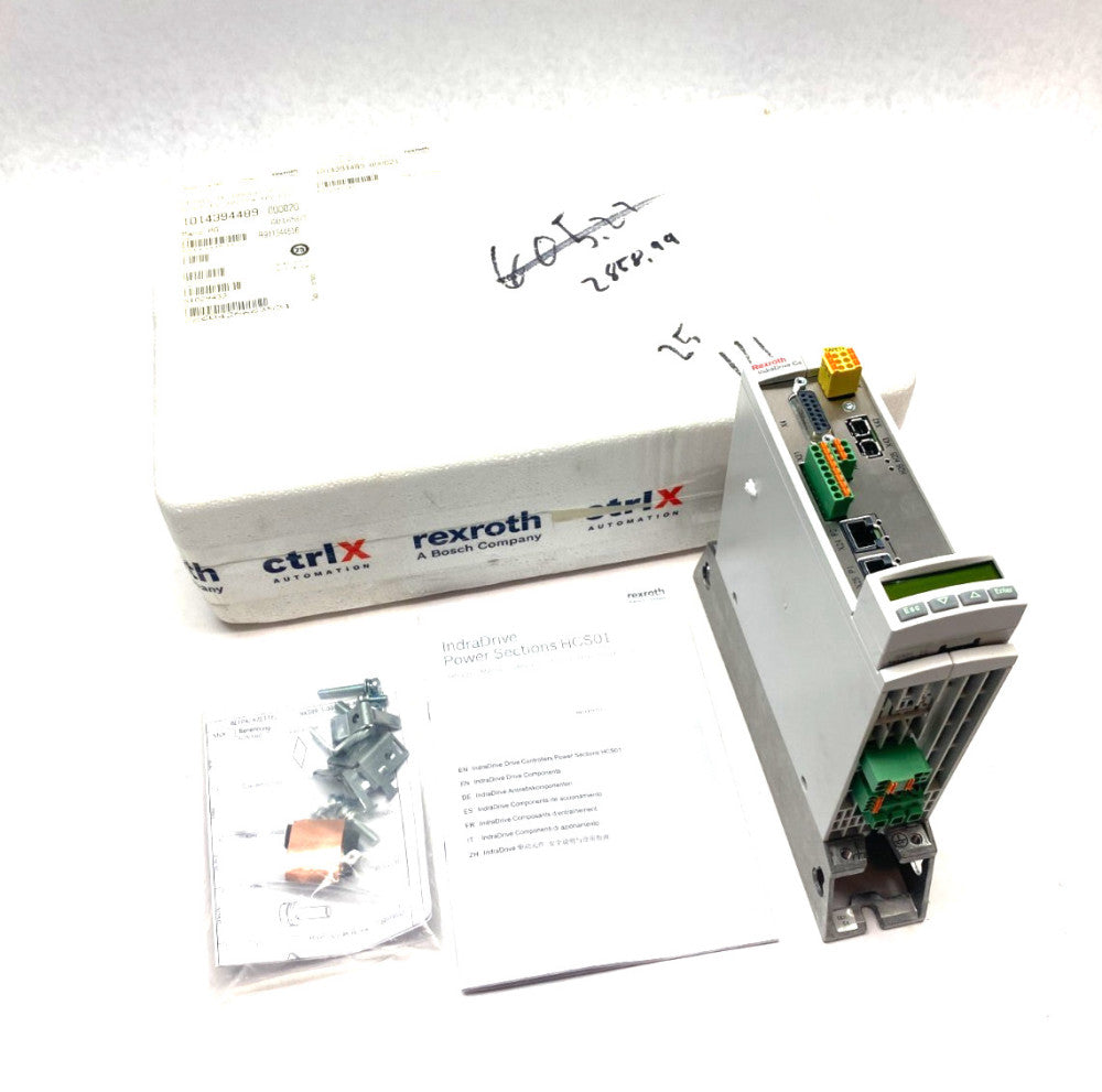 Bosch Rexroth R911344536 Comp. Converter HCS01.1E-W0006-A-02-B-ET-EC-NN-S4-NN-FW