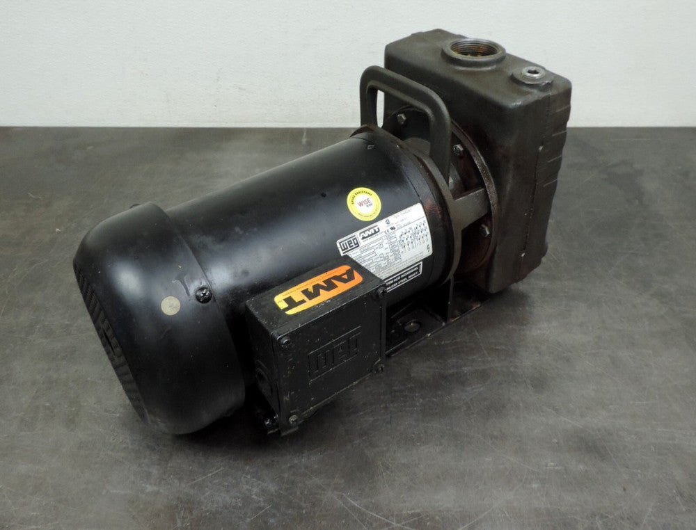 AMT WEG 282M-95 Cast Iron Self Priming Centrifugal Pump 3440 RPM 3 HP 1626-312