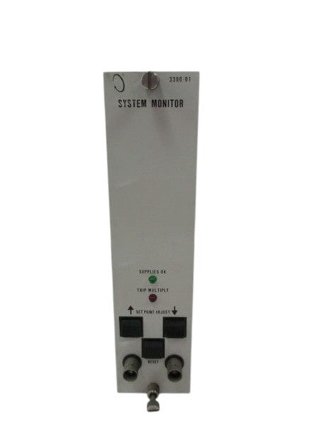BENTLY NEVADA 3300/01-01-00 SYSTEM MONITOR MODULE  UNMP