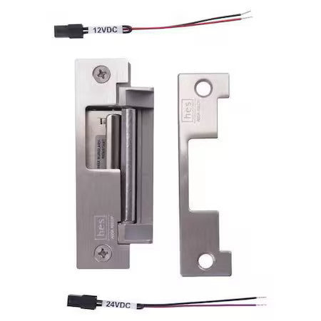 HES 4500C-LBSM 630 Electric Door Strike, Stainless Steel, Stainless steel, For