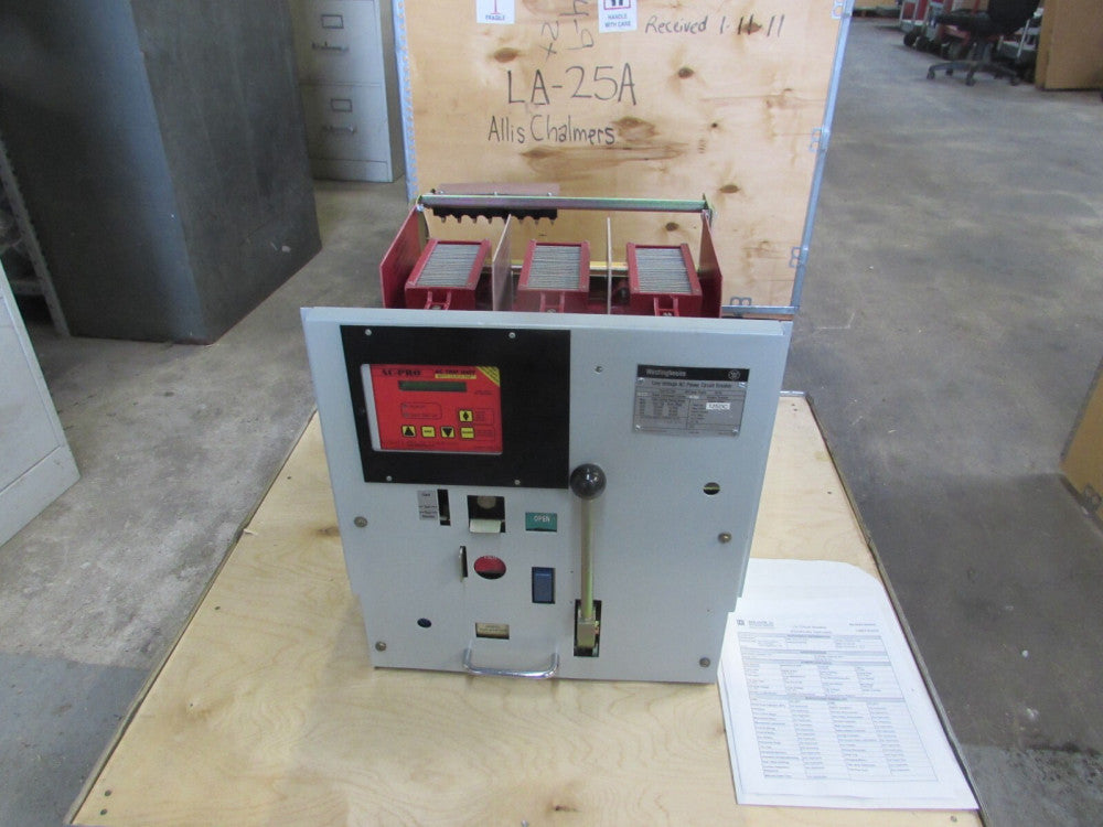 WESTINGHOUSE DS 206, CIRCUIT BREAKER , 800 Amp , 600 V , W/ TEST REPORT!