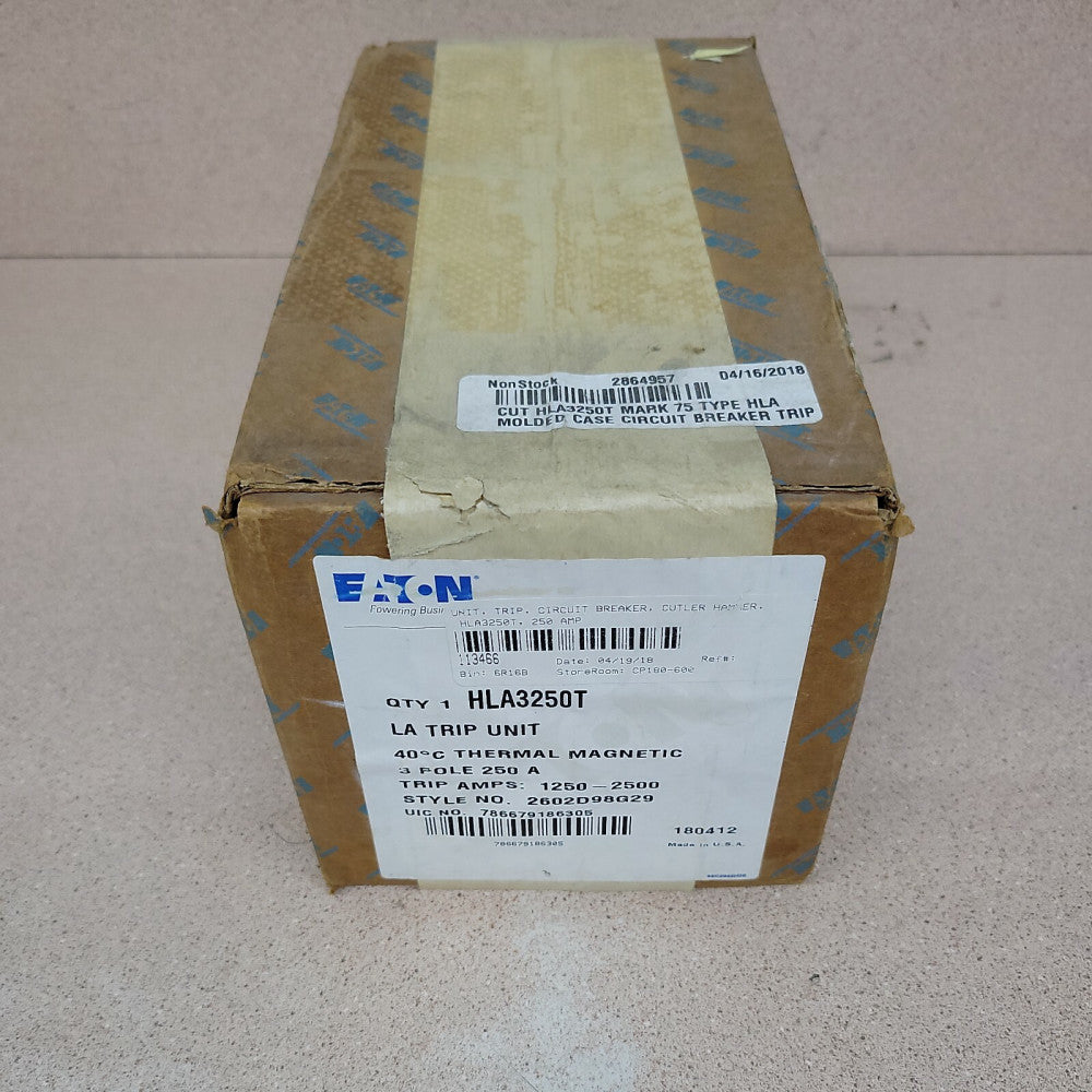 NOS Westinghouse HLA3250T Trip Unit