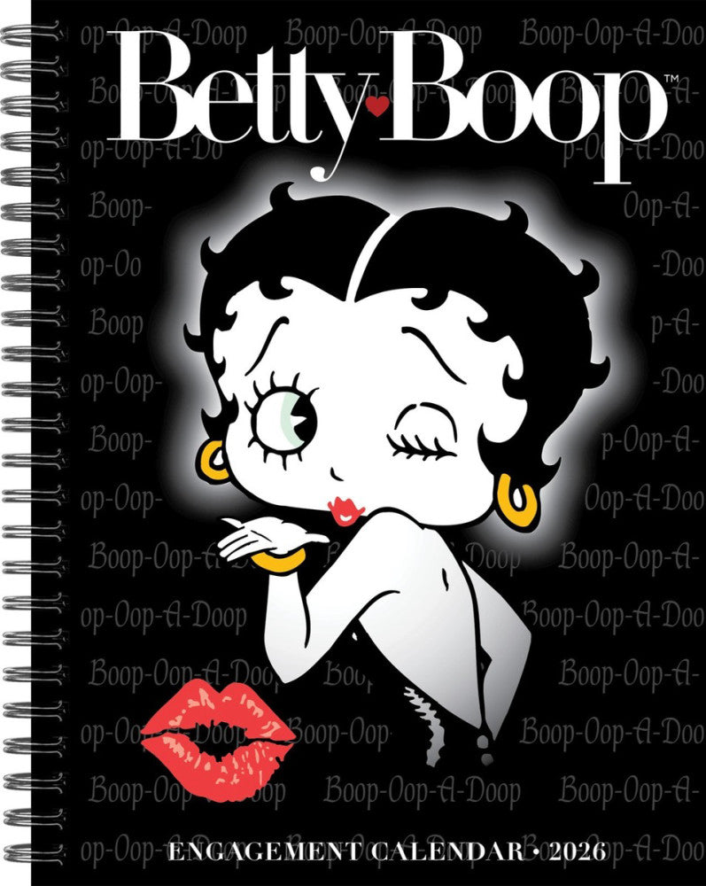 Betty Boop 2026 6.5" x 8.5" Engagement Calendar
