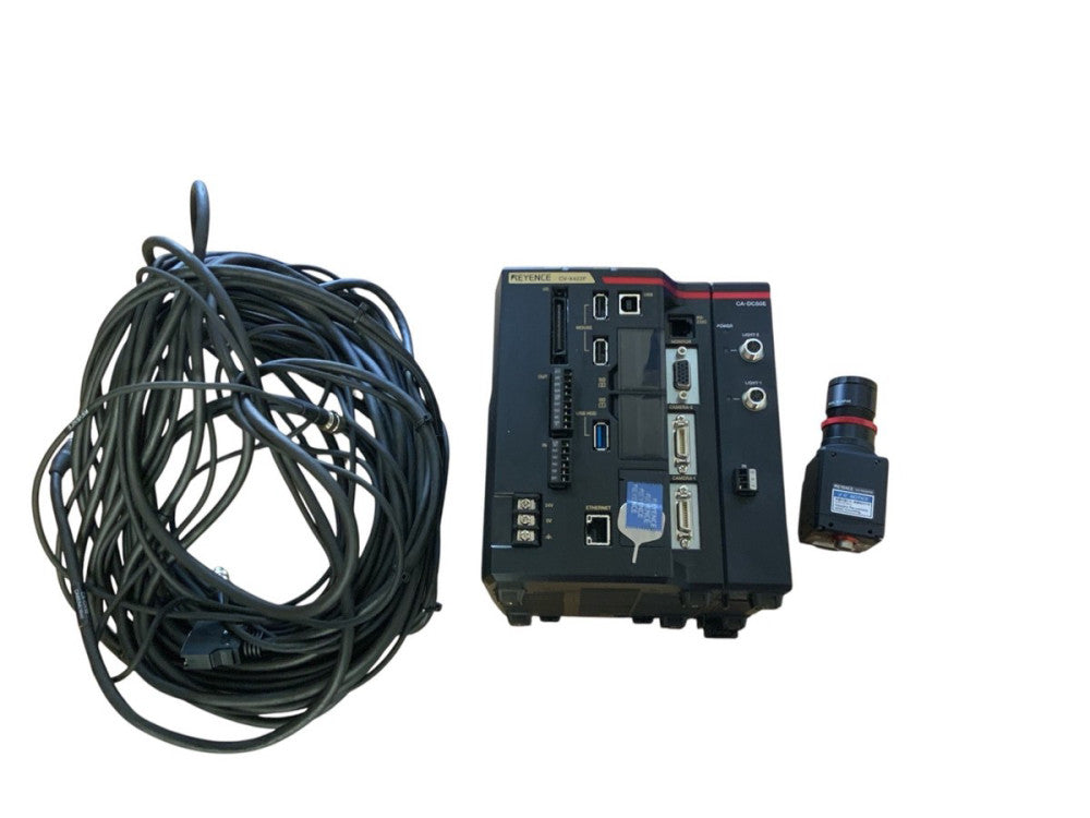 KEYENCE CV-X422F VISION SYSTEM CONTROLLER. CA-HX200M.