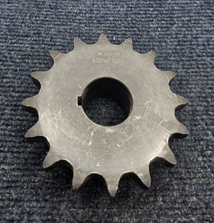 JW 60B16F104H 16 Teeth 1-1/4" Bore Sprocket