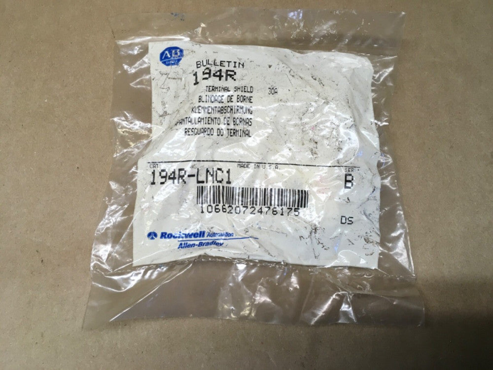 NEW Allen Bradley 194R-LNC1 30A Series B Terminal Shield (KB)