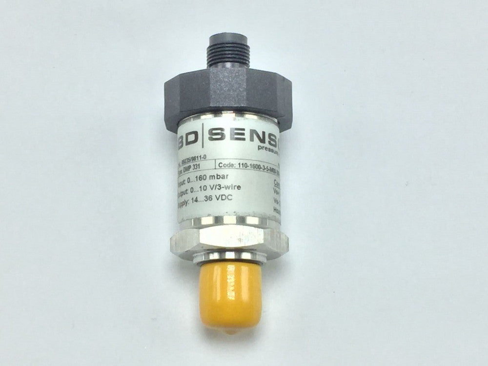 BD Sensors 110-1600-3-5-M00-300-1-000 Pressure Transmitter 14-36VDC DMP-331 