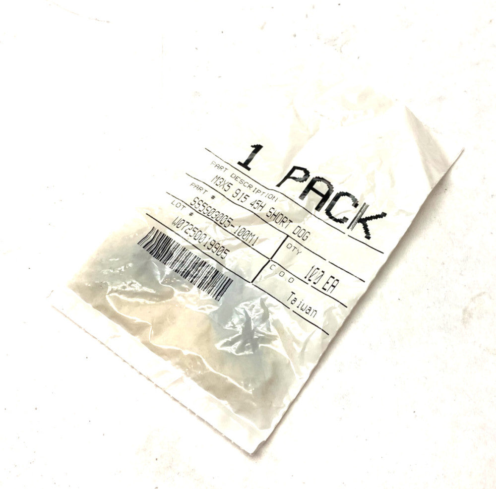 SS5S03005-100M1 Short Dog Set Screw M3X5 915 45H PKG OF 100
