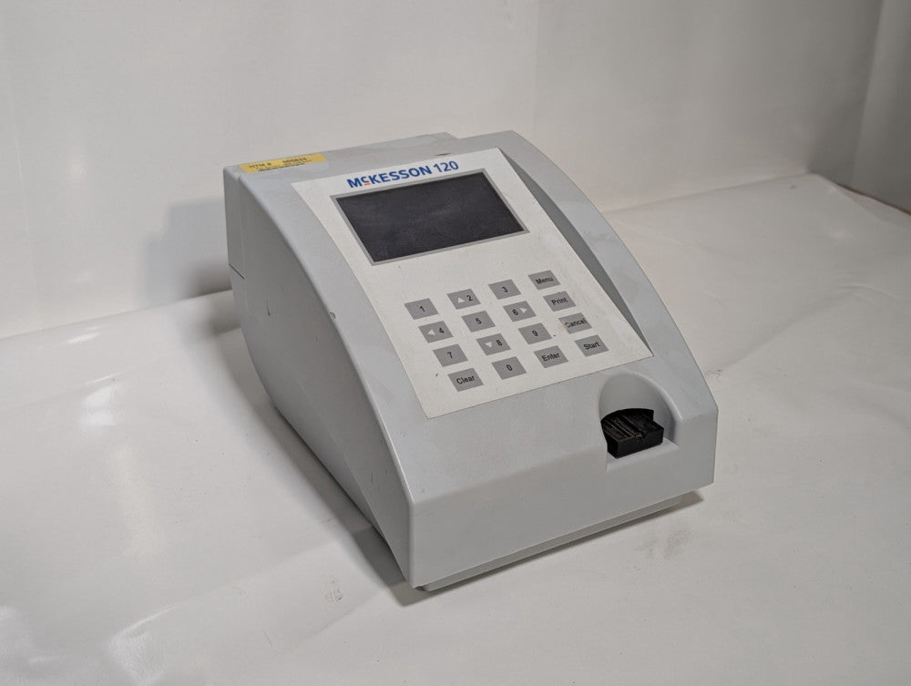 McKesson 120 Urine Analyzer w Printer, LCD Display, 100-240vac, 35W, 50/60 Hz