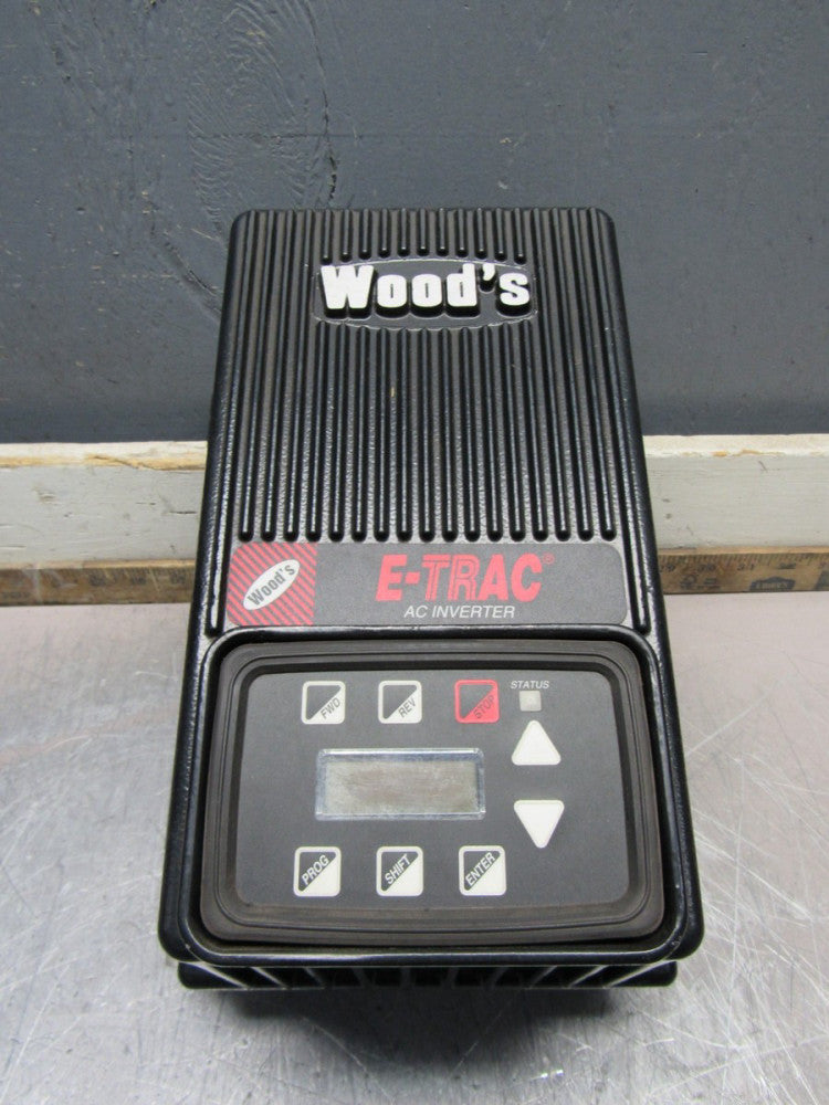 TB WOODS E-TRAC XFC4001-0C 460V 1HP 2.2A 1.8KVA MICRO INVERTER XLNT MAKE OFFER