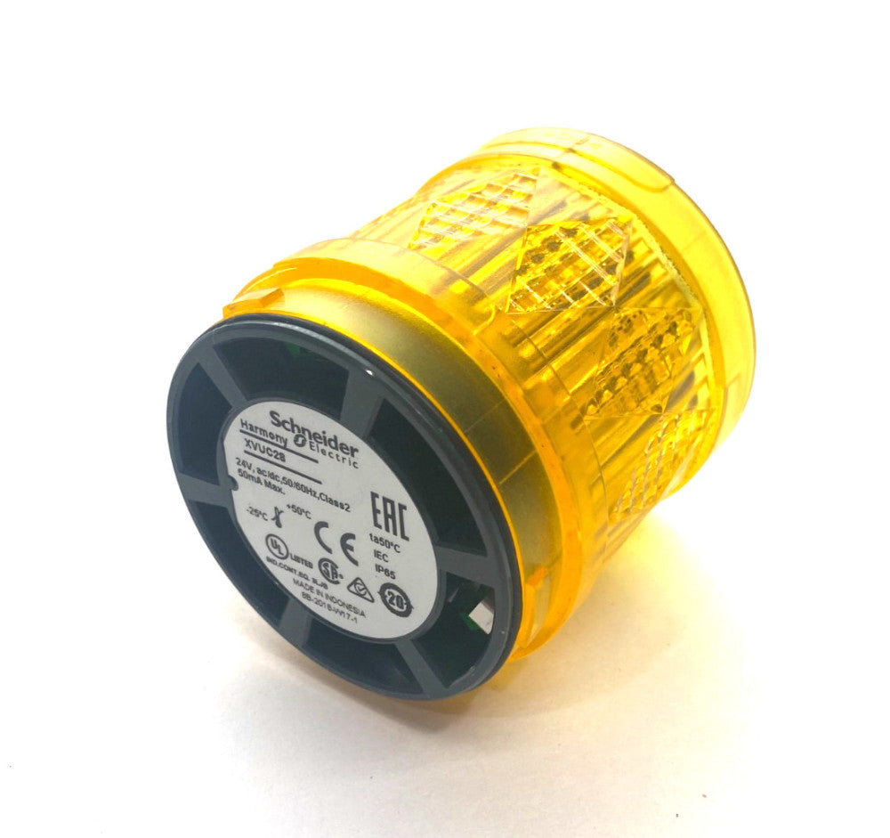 Schneider Electric XVUC28 Harmony Stack Light Element Yellow 24VAC/DC