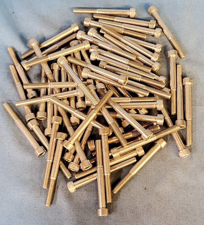 SOCKET HEAD CAP SCREW M6-1.0 X 60MM STAINLESS STEEL **LOT OF 65**