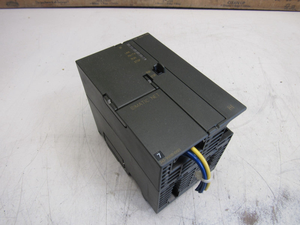 SIEMENS SIMATIC 6GK7343-1HX11-0XE0 CP343-1 PN INDUSTRIAL ETHERNET MODULE XLNT !!