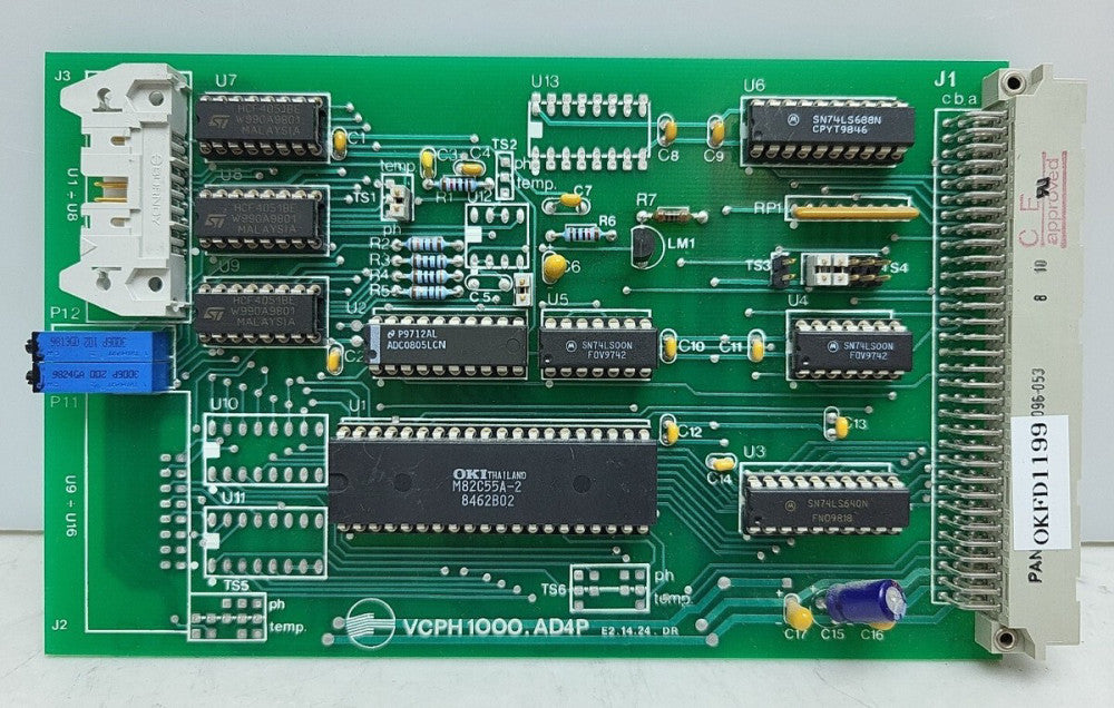 Celio VCPH1000.AD4P Graphic Art PLC Slot Rack Control Card