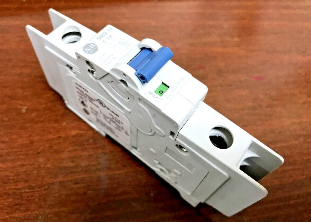 Allen Bradley 1489-M1C050 Circuit Breaker 1 Pole 277V 5A White