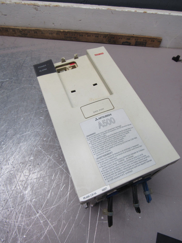 MITSUBISHI A500 FR-A540-3.7K-NA INVERTER 3PH 380-480V 5HP XLNT USED TAKEOUT !!