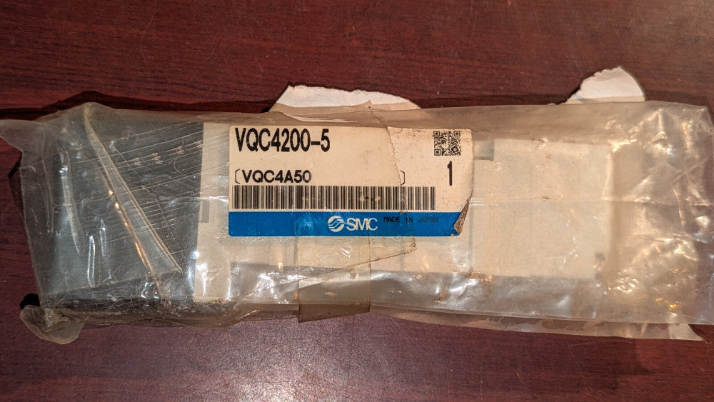 SMC VQC4200-5 Valve Plug-In Metal Seal 5-Port NEW