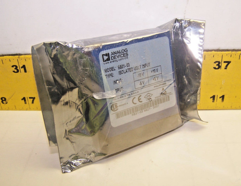 New Analog Devices Isolated Voltage Input Module  5B31-03