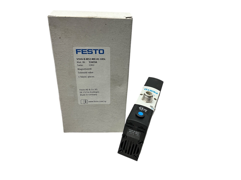New Festo VSVA-B-M52-MH-A1-1R5L Air Solenoid Valve 534556 Module Unit in Box