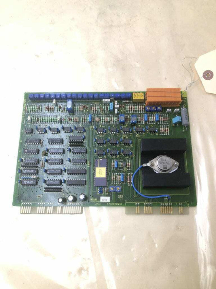 FUJI Electric F770 60 26 3D PLC Processor Card / Circuit Board