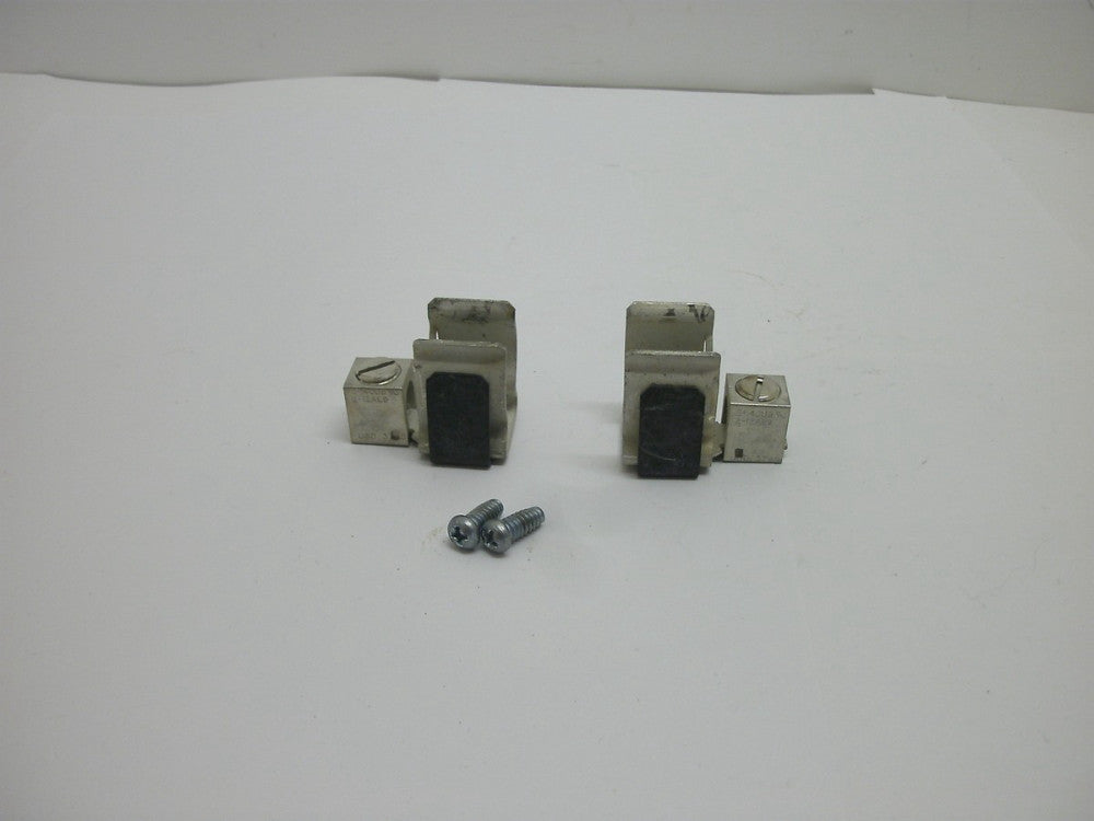 BUSSMANN J60030-3CR FUSEHOLDER WITH LUG & SREWS ONLY 2-14CU9 2-12AL9 ( LOT OF 2)