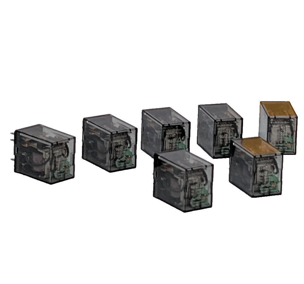Lot of 7: Fuji Electric HH52P-1 Relays, 8-Pin, 5A, 24VDC