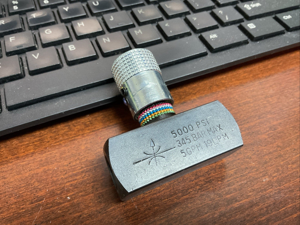 Parker N400S Colorflow In-Line General Purpose Needle Valve