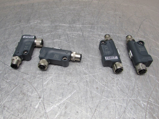 2-ABB  AXL E IOL AI1 U M12 S & 2-AXL E IOL AI1 I M12 R, I/O CONNECTORS, 4-PIECES