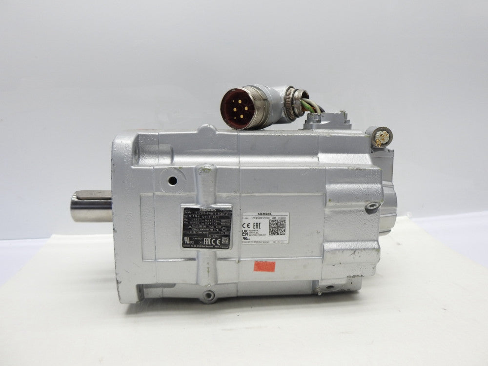GENUINE Siemens 1FT7082-5WH71-1CB2-Z SYNCHRONOUS MOTOR 1FT70825WH711CB2Z DAMAGED