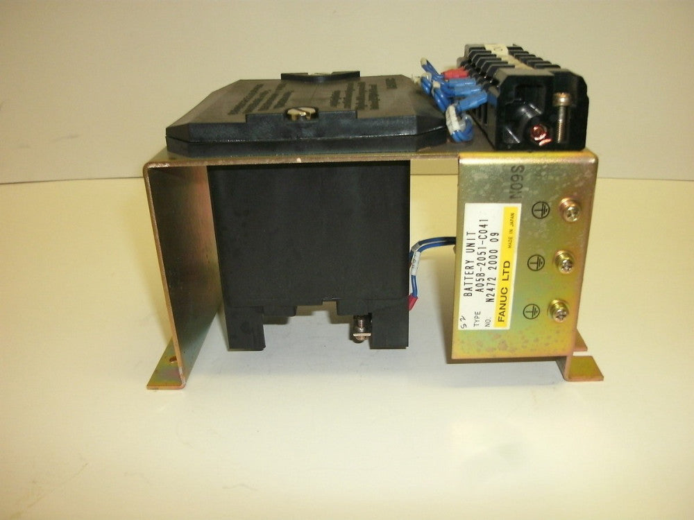 FANUC A05B-2051-C041 BATTERY UNIT 1-WITH BATTERIES 1-WITHOUT BATTERIES