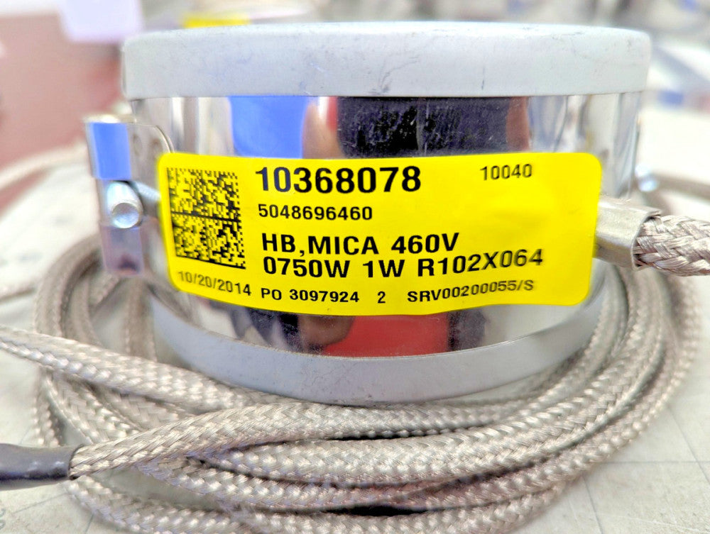 4" D x 2.5" H 2-Piece Mica Band Heater 460V 1500W NEW NO BOX [C2S1]