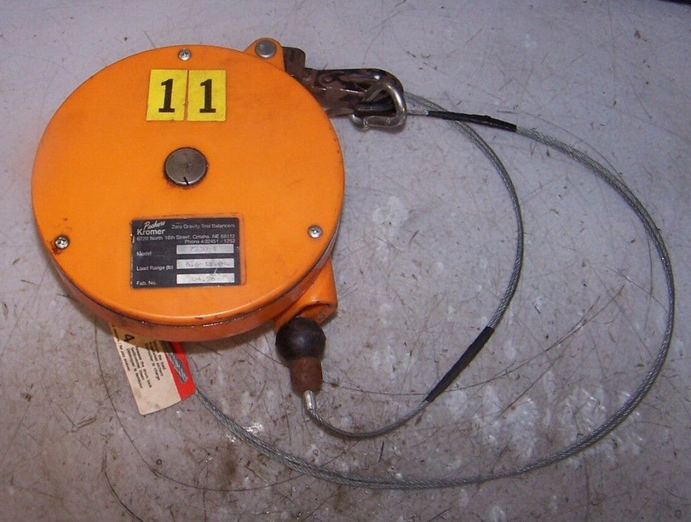PACKER KROMER 7230-1 ZERO GRAVITY TOOL BALANCER RANGE 6.6-11.0 LB