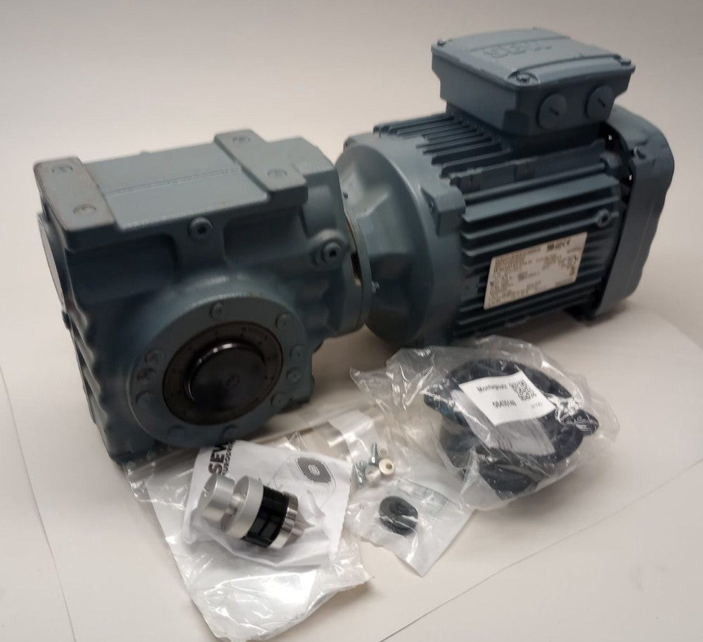 SEW EuroDrive SH57/T-DRN90S4 x 24.77 Gear Motor 3ph 277/480V Ratio 24.77:1