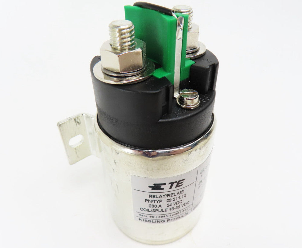TE Kissling 29.211.12 200A Power Relay 24VDC  Form X SPST-NO-DM NEW NO BOX