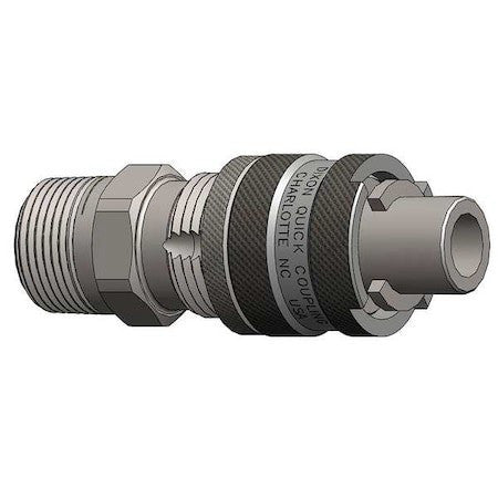 Dixon N4m6-B-Ls Male To Bowes Nipple,(M)Npt,1/2,Brass
